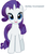 Size: 780x929 | Tagged: safe, edit, vector edit, rarity, pony, unicorn, g4, female, looking at you, mare, preggity, pregnant, pregnant edit, simple background, solo, talking to viewer, vector, white background