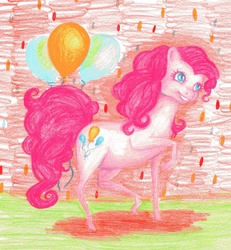 Size: 2096x2272 | Tagged: safe, artist:92-pink-ravens, pinkie pie, g4, balloon