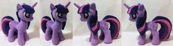 Size: 1024x276 | Tagged: safe, artist:agatrix, twilight sparkle, pony, g4, irl, photo, plushie, solo