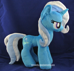 Size: 2670x2581 | Tagged: safe, artist:siriasly, trixie, pony, unicorn, g4, female, irl, mare, photo, plushie, solo