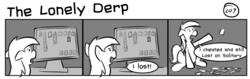 Size: 1280x404 | Tagged: safe, artist:tetrapony, derpy hooves, pegasus, pony, comic:the daily derp, g4, comic, female, mare
