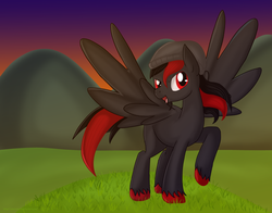 Size: 900x707 | Tagged: safe, artist:leslers, oc, oc only, pegasus, pony, hat