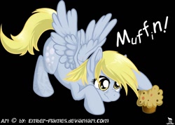 Size: 1280x909 | Tagged: safe, artist:ember-flames, derpy hooves, g4, muffin