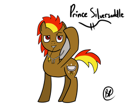 Size: 1200x1000 | Tagged: safe, artist:feralroku, oc, oc only, hot in cleveland, prince silversaddle