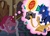 Size: 2161x1535 | Tagged: safe, artist:vashar23, pinkie pie, princess luna, g4, dream, dream walker luna, inception, sleeping