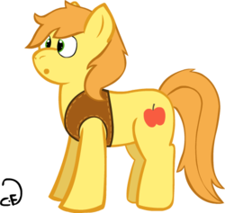Size: 498x472 | Tagged: safe, artist:cogsfixmore, braeburn, earth pony, pony, g4, male, simple background, solo, transparent background