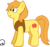 Size: 498x472 | Tagged: safe, artist:cogsfixmore, braeburn, earth pony, pony, g4, male, simple background, solo, transparent background
