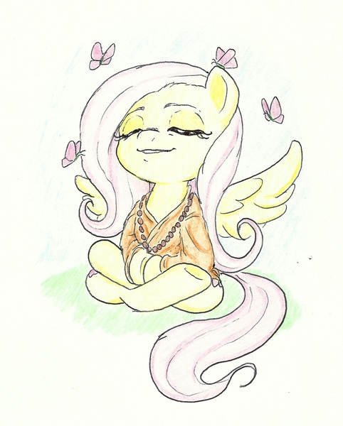 1238391 - safe, artist:brother-lionheart, fluttershy, jojo pose