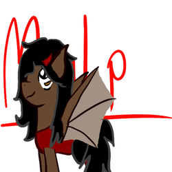 Size: 512x512 | Tagged: safe, oc, oc only, bat pony, pony, mulp