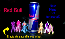 Size: 1023x612 | Tagged: safe, twilight sparkle, alicorn, pony, g4, energy drink, meme, red bull, red bull gives you wings, twilight sparkle (alicorn)