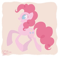 Size: 900x842 | Tagged: safe, artist:citron--vert, pinkie pie, earth pony, pony, g4, female, solo