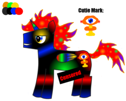 Size: 613x494 | Tagged: safe, artist:pseudospeed, oc, oc only, alicorn, pony, alicorn oc, joke, parody