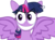 Size: 2720x2000 | Tagged: safe, twilight sparkle, alicorn, pony, g4, nightmare fuel, special eyes, this will end in tears, twilight snapple, twilight sparkle (alicorn), wat