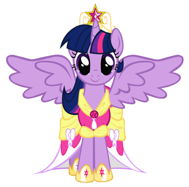 alicorn twilight vector