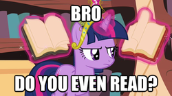 Size: 625x350 | Tagged: safe, twilight sparkle, g4, do you even lift, image macro