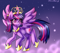 Size: 870x768 | Tagged: safe, artist:mixipony, twilight sparkle, alicorn, pony, g4, female, mare, solo, twilight sparkle (alicorn)