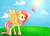 Size: 1400x1000 | Tagged: safe, artist:lemon-heartss, fluttershy, butterfly, pony, g4, female, solo