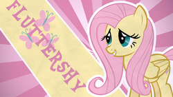 Size: 1920x1080 | Tagged: safe, artist:snajperpl, fluttershy, g4, wallpaper