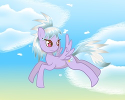 Size: 1280x1024 | Tagged: safe, artist:mechashockwave, cloudchaser, pegasus, pony, g4, female, solo