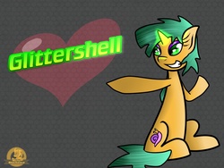 Size: 1024x768 | Tagged: safe, artist:mechashockwave, snails, pony, fighting is magic, g4, glitter shell, male, solo