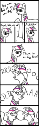 Size: 800x2528 | Tagged: dead source, safe, artist:lifesequencebreak, twilight sparkle, pony, g4, asdfmovie, comic, duality, insanity, wat