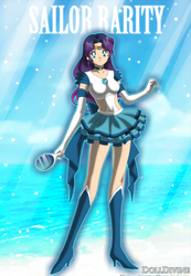 Size: 396x572 | Tagged: safe, artist:angleyck24, rarity, human, g4, humanized, ponified, sailor moon (series), skinny, solo, thin