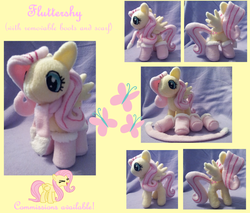 Size: 900x765 | Tagged: safe, artist:satokit, fluttershy, g4, accessory, boots, doll, irl, photo, plushie, toy