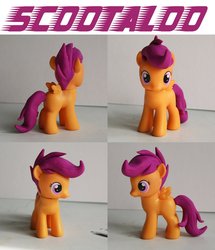 Size: 830x963 | Tagged: safe, artist:alltheapples, scootaloo, g4, doll, irl, photo, toy