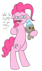 Size: 600x1000 | Tagged: safe, artist:reakkorshrike, pinkie pie, g4, pootle