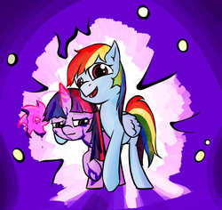 Size: 3081x2913 | Tagged: safe, rainbow dash, twilight sparkle, g4, female, lesbian, ship:twidash, shipping, winghug