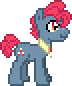 Size: 72x86 | Tagged: safe, artist:anonycat, apple split, g4, animated, apple family member, desktop ponies, pixel art, simple background, solo, transparent background