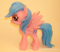 Size: 800x694 | Tagged: safe, artist:okiegurl1981, firefly, pony, g1, g4, customized toy, funko, g1 to g4, generation leap, irl, photo, solo, toy