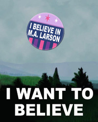 Size: 600x750 | Tagged: safe, twilight sparkle, g4, alicorn drama, i believe in m.a. larson, i want to believe, m.a. larson, the x files