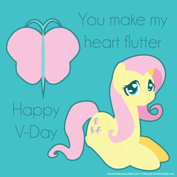 Size: 2000x2000 | Tagged: dead source, safe, artist:robynne, fluttershy, g4, valentine