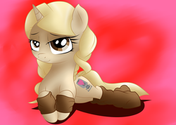 Size: 7502x5331 | Tagged: safe, artist:jetwave, taralicious, oc, pony, absurd resolution, bedroom eyes, clothes, ponified, socks, tara strong