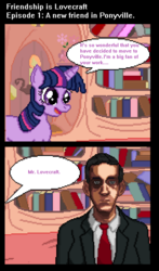 Size: 880x1498 | Tagged: safe, artist:general-abe, twilight sparkle, g4, comic, cthulhu mythos, lovecraft