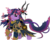 Size: 5400x4333 | Tagged: dead source, safe, artist:ahrimatt, twilight sparkle, pony, g4, absurd resolution, ahzek ahriman, armor, chaos, chaos sorcerer, chaos space marine, chaos twilight, clothes, corrupted, crossover, female, heresy, magic, mare, power armor, simple background, solo, thousand sons, transparent background, vector, warhammer (game), warhammer 40k