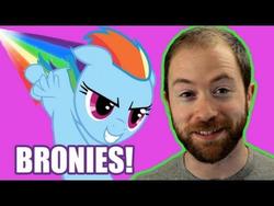 Size: 1245x934 | Tagged: safe, rainbow dash, g4, here's an idea, mike rugnetta, pbs idea channel, youtube