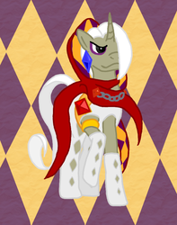 Size: 682x866 | Tagged: safe, artist:farore769, ghirahim, ponified, the legend of zelda, the legend of zelda: skyward sword