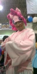 Size: 272x540 | Tagged: safe, pinkie pie, human, g4, cosplay, glasses, irl, irl human, photo