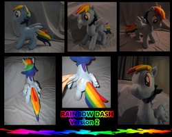 Size: 3000x2400 | Tagged: safe, artist:shuuichi-kun, rainbow dash, g4, irl, photo, plushie