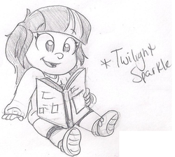 Size: 747x670 | Tagged: safe, artist:applehead302, twilight sparkle, human, g4, baby, babylight sparkle, humanized, younger