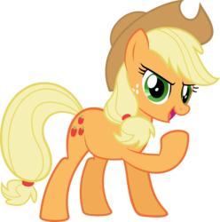 Size: 5961x6017 | Tagged: safe, artist:zeegaas, applejack, earth pony, pony, g4, absurd resolution, confident, freckles, hat, simple background, transparent background, vector