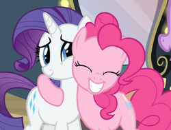 Size: 793x599 | Tagged: safe, screencap, pinkie pie, rarity, g4