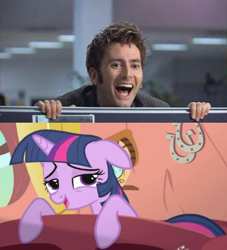 Size: 391x430 | Tagged: safe, twilight sparkle, g4, david tennant, doctor who, tenth doctor