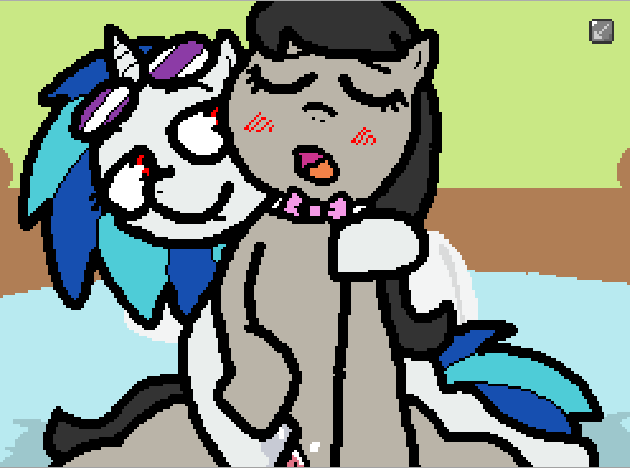 202392 - explicit, artist:pokehidden, dj pon-3, octavia melody, vinyl  scratch, pony, banned from equestria daily, g4, female, hoofing, lesbian,  nudity, ship:scratchtavia, shipping, vagina - Derpibooru