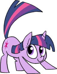 Size: 918x1196 | Tagged: safe, artist:strangiesleepy, twilight sparkle, pony, unicorn, g4, female, mare, raised tail, simple background, solo, tail, transparent background, unicorn twilight