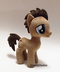 Size: 788x946 | Tagged: artist needed, safe, doctor whooves, time turner, g4, irl, photo, plushie