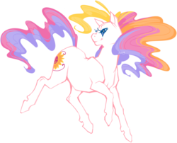 Size: 1024x829 | Tagged: safe, artist:nuclearstarlight, sunny daze (g3), earth pony, pony, g3, female, mare, simple background, solo, transparent background