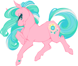 Size: 982x835 | Tagged: safe, artist:nuclearstarlight, sapphire shores (g3), earth pony, pony, g3, female, mare, simple background, solo, transparent background